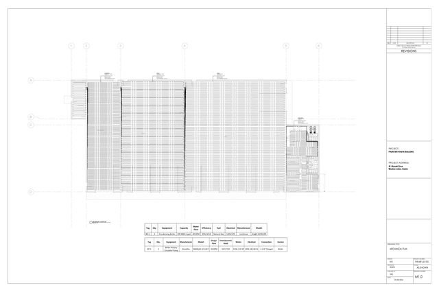 Underfloor Heating Layout, first sheet preview